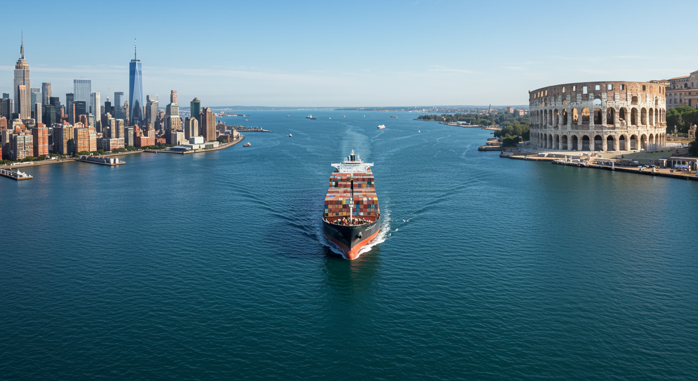 June Ocean Freight Update, Italy to USEC